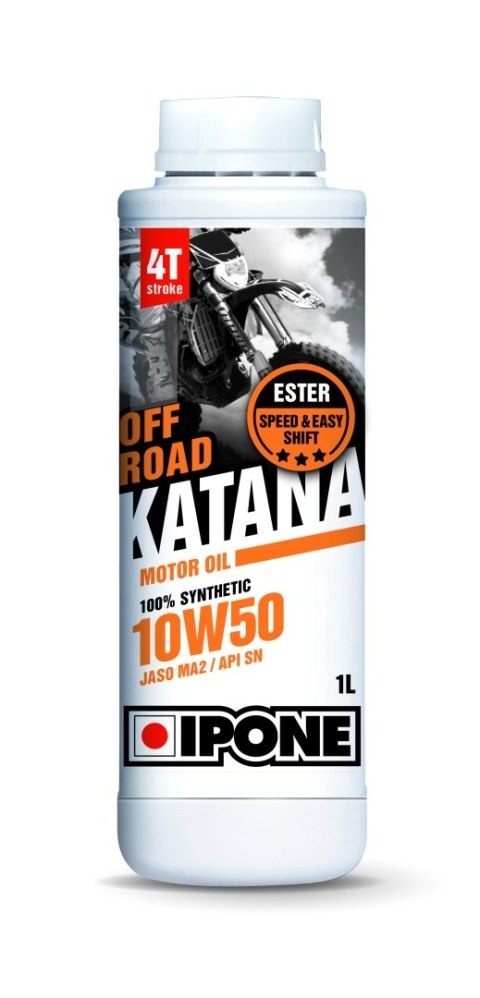 IPONE KATANA OFF ROAD 10W-50 OLEJ SILNIKOWY 100% SYNTETYK 1L