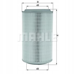 MAHLE LX 913 - filtr powietrza
