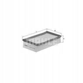 MAHLE LX 933/2 - filtr powietrza