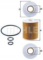 MAHLE OX 163/4D - filtr oleju