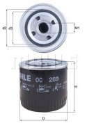 MAHLE OC 269 - filtr oleju