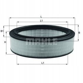 MAHLE LX 2844 - filtr powietrza