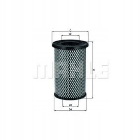 MAHLE LX 2968 - filtr powietrza