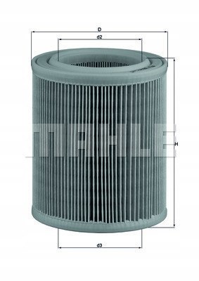 MAHLE LX 329 - filtr powietrza