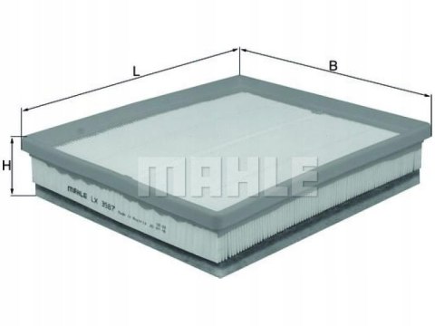 MAHLE LX 3987 - filtr powietrza
