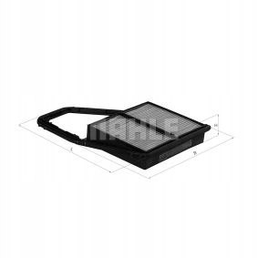 MAHLE LX 1689 - filtr powietrza