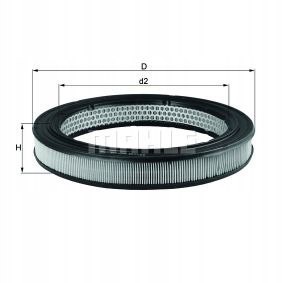 MAHLE LX 210 - filtr powietrza