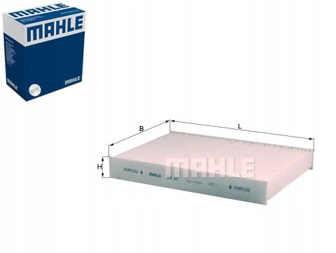 MAHLE LA 87 - filtr kabinowy