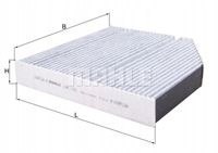 MAHLE LAK 1161 - filtr kabinowy