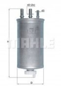 MAHLE KL 781 - filtr paliwa
