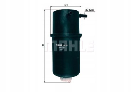 MAHLE KL 787 - filtr paliwa