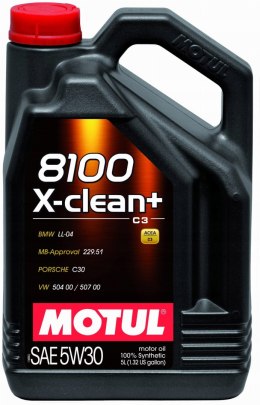 MOTUL 8100 X-CLEAN+ 5W-30 5L