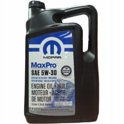 Olej MOPAR MaxPro 5W-30 5L