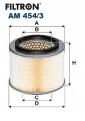 FILTRON AM 454/3 - Filtr powietrza