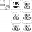 YATO YT-2255 do zaciskania konektorów 0.08-2 mm2