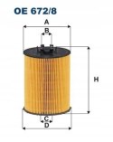 FILTRON OE 672/8 - Filtr oleju