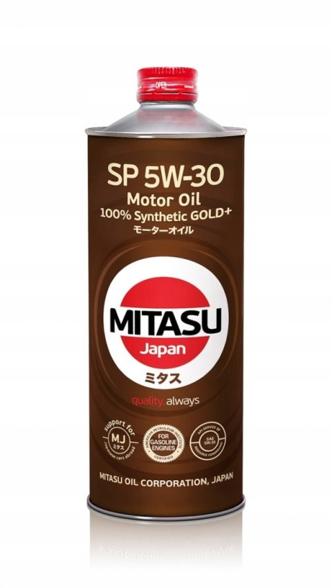 MITASU GOLD Plus SP 5W-30 1L MJ-P01