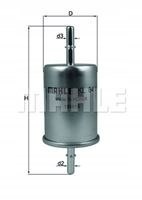 MAHLE KL 84 - filtr paliwa
