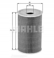 MAHLE OX 203D - filtr oleju