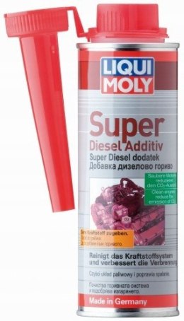 LIQUI MOLY 8343 Super Diesel Additiv - Dodatek do oleju napędowego 250 ml