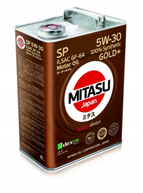 MITASU GOLD Plus SP 5W-30 4L MJ-P01