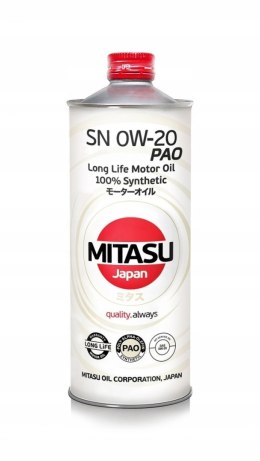 MITASU PAO SN 0W-20 C5 1L VW 508.00 / 509.00