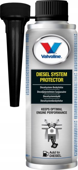 VALVOLINE DIESEL SYSTEM PROTECTOR 300 ml - Zapewnia ochronę elementów silnika wysokoprężnego, pomaga poprawić osiągi