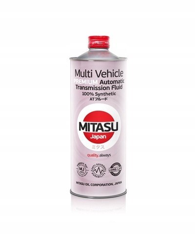 MITASU PREMIUM MULTI VEHICLE ATF 100% Synthetic 1L