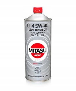 MITASU ULTRA DIESEL CI-4 5W-40 100% Synthetic 1L
