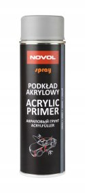 NOVOL ACRYLIC PRIMER - Podkład akrylowy SZARY 500ml - SPRAY