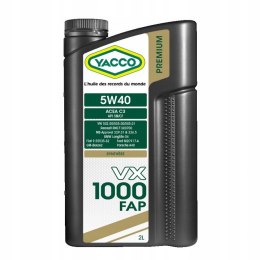 YACCO VX 1000 FAP 5W-40 2L