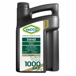 YACCO VX 1000 FAP 5W-40 5L
