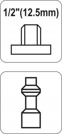 YATO YT-2402 Złącze, gwint zewnętrzny 1/2''