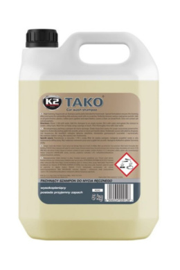 K2 TAKO 5 KG - Wydajny szampon do mycia ręcznego