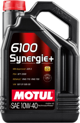 MOTUL 6100 SYNERGIE+ 10W-40 4L