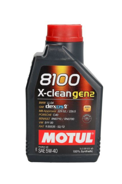 MOTUL 8100 X-CLEAN GEN2 5W-40 1L