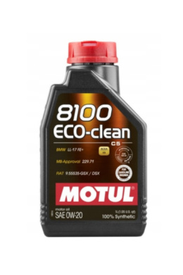 MOTUL 8100 ECO-CLEAN 0W-20 1L