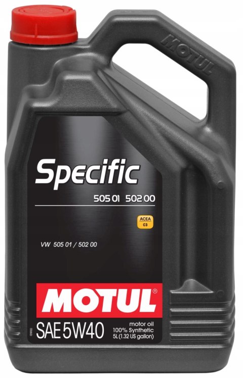 MOTUL SPECIFIC 505.01 5W-40 5L