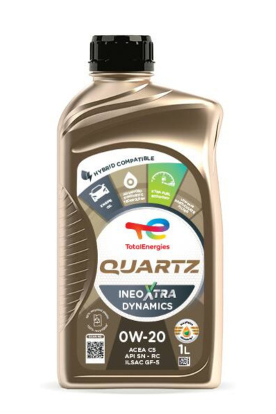 TOTAL QUARTZ INEO XTRA DYNAMICS 0W-20 1L