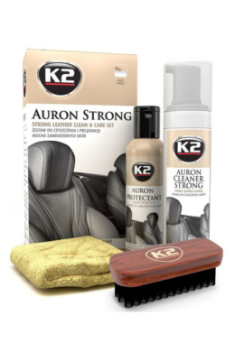 K2 Auron Strong - Zestaw do pielęgnacji skórzanej tapicerki