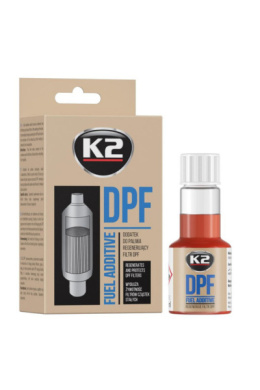 K2 DPF 50 ML - Dodatek do paliwa, regeneruje i chroni filtry DPF