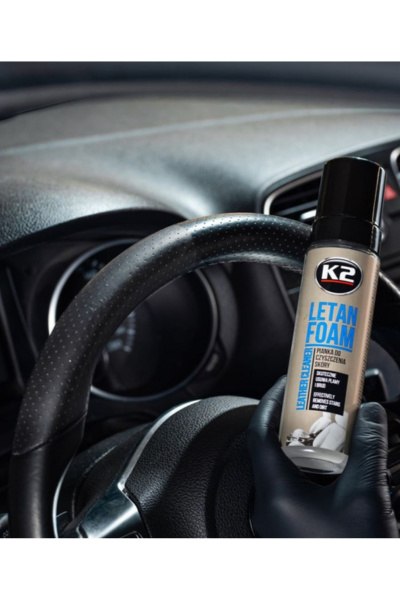 K2 LETAN FOAM 200 ml - Pianka do dogłębnego czyszczenia skóry