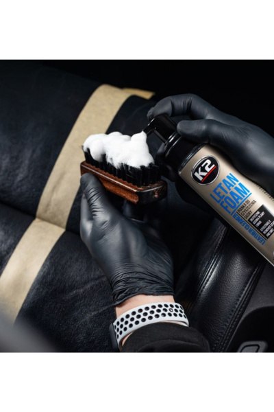 K2 LETAN FOAM 200 ml - Pianka do dogłębnego czyszczenia skóry