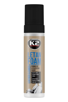 K2 LETAN FOAM 200ml - Pianka do dogłębnego czyszczenia skóry