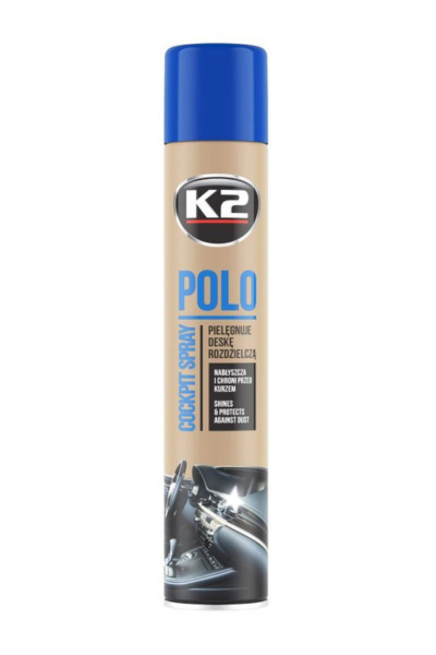 K2 POLO COCKPIT LAWENDA 750 ML - Pielęgnuje deskę rozdzielczą