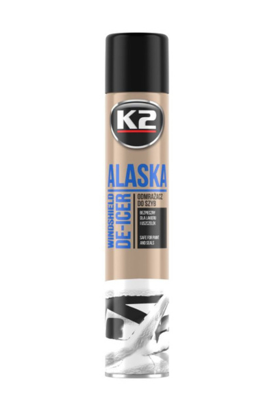 K2 ALASKA 750 ML - Odmrażacz do szyb i lusterek samochodowych