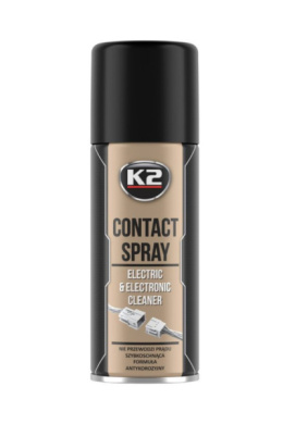 K2 KONTAKT SPRAY 400 ML - Czyści i odtłuszcza części elektryczne.