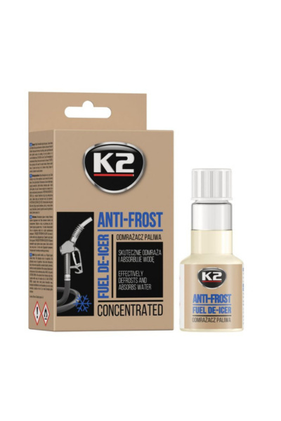 K2 ANTI-FROST 50 ML - Uniwersalny odmrażacz paliwa