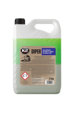 K2 DIPER 5 KG - Dwuskładnikowy środek do usuwania najcięższych zabrudzeń