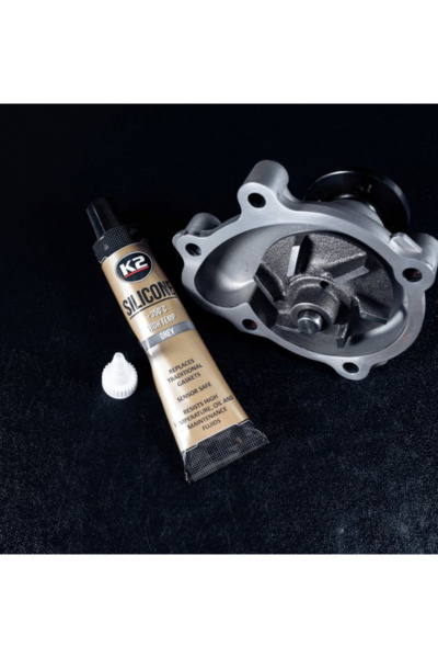 K2 SILIKON SZARY +350°C 85 G - Wysokotemperaturowy